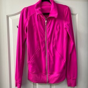 Lululemon Stride Zipper Jacket Hot Pink size 6/8